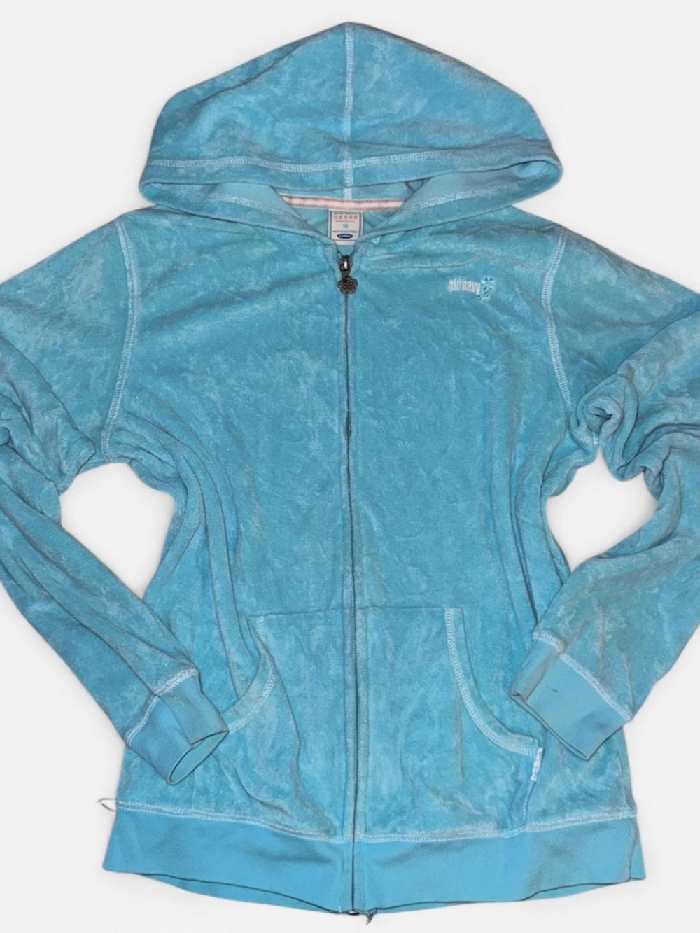 Old navy terry cloth zip up jacket